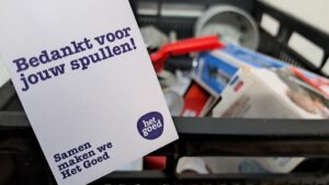 Koffiebon dankjewel koffie bedankt tweedehands duurzaam recycle reuse dankbaar