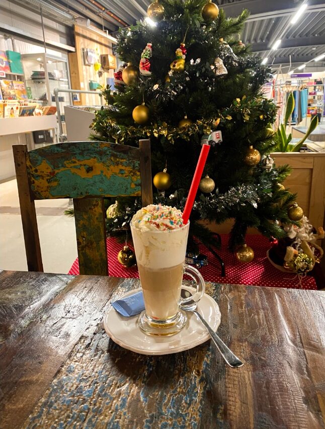 spikkels cappuchino traktatie