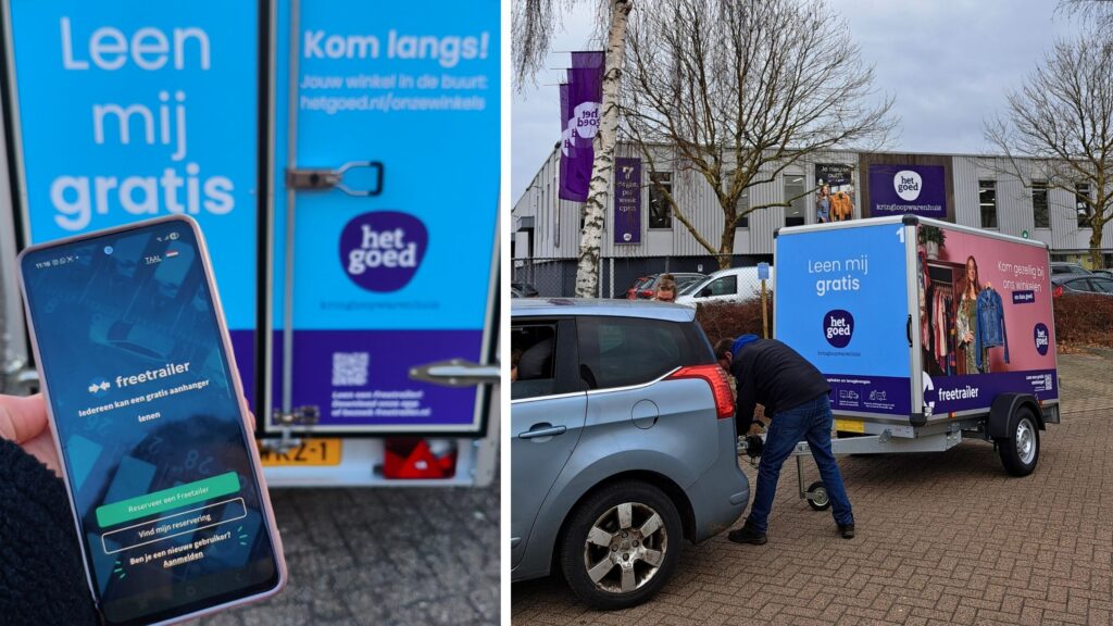 freetrailer het goed kringloop aanhnager lenen gratis huren